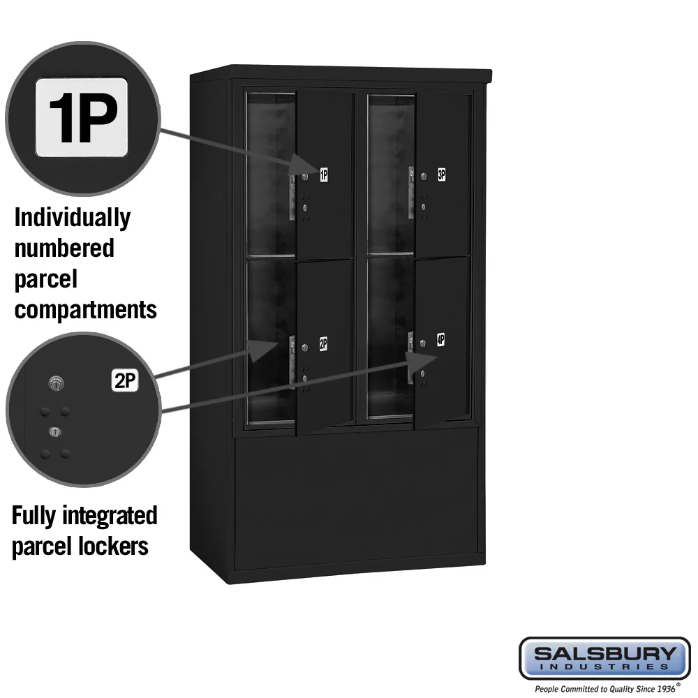 10-Door Free-Standing Parcel Locker with USPS Access - Image 2
