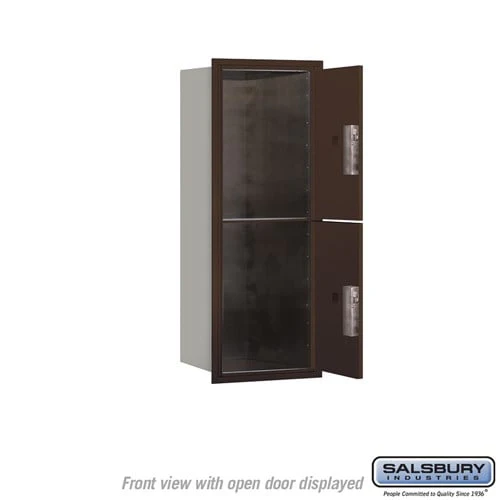 10 Door High Recessed Mounted Parcel Locker with USPS Access - Image 3