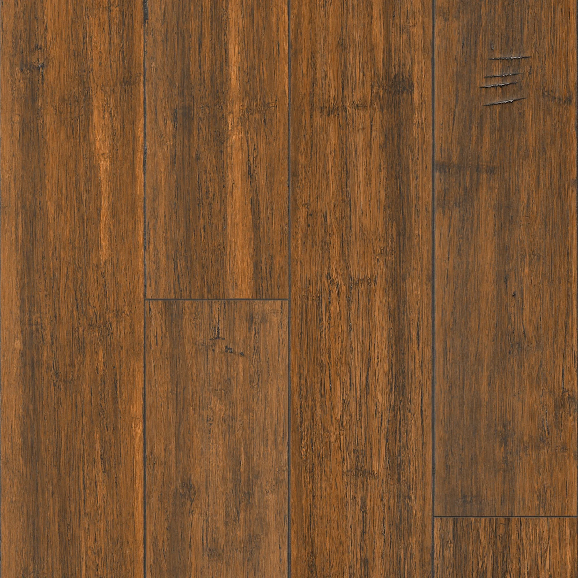 Cali Bamboo Fossilized 5-in Antique Java Bamboo Handscraped Solid Hardwood Flooring (21.5-sq ft) - Image 2