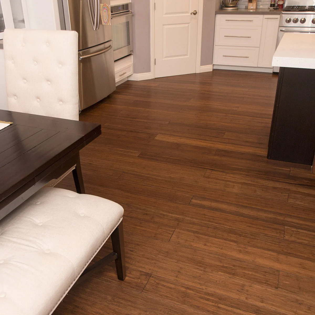 Cali Bamboo Fossilized 5-in Antique Java Bamboo Handscraped Solid Hardwood Flooring (21.5-sq ft) - Image 5