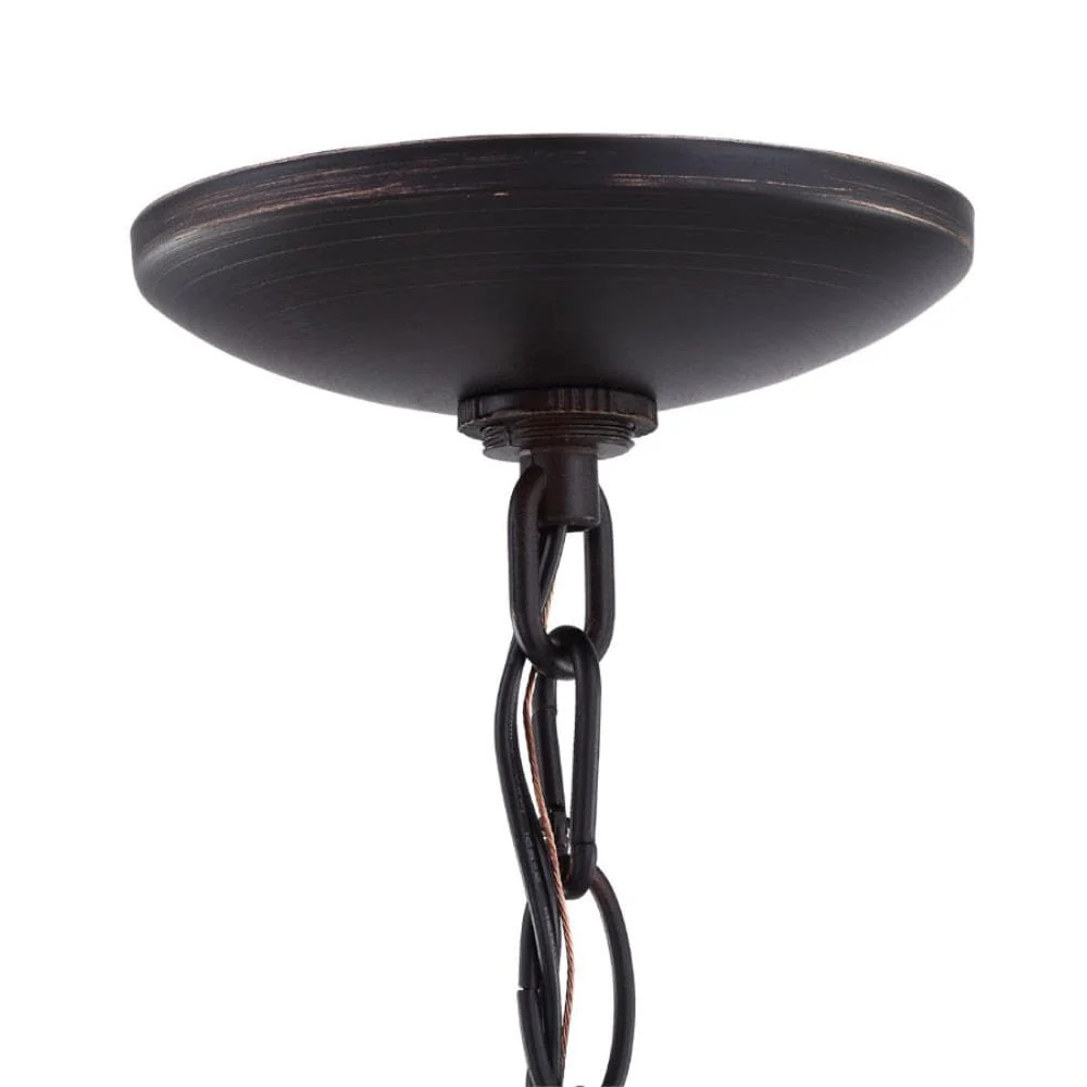 Portfolio Roseall 5-Light Oil-Rubbed Bronze Traditional Chandelier - Image 12