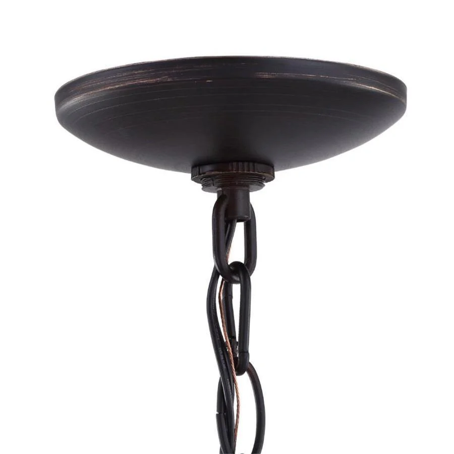 Portfolio Roseall 5-Light Oil-Rubbed Bronze Traditional Chandelier - Image 2