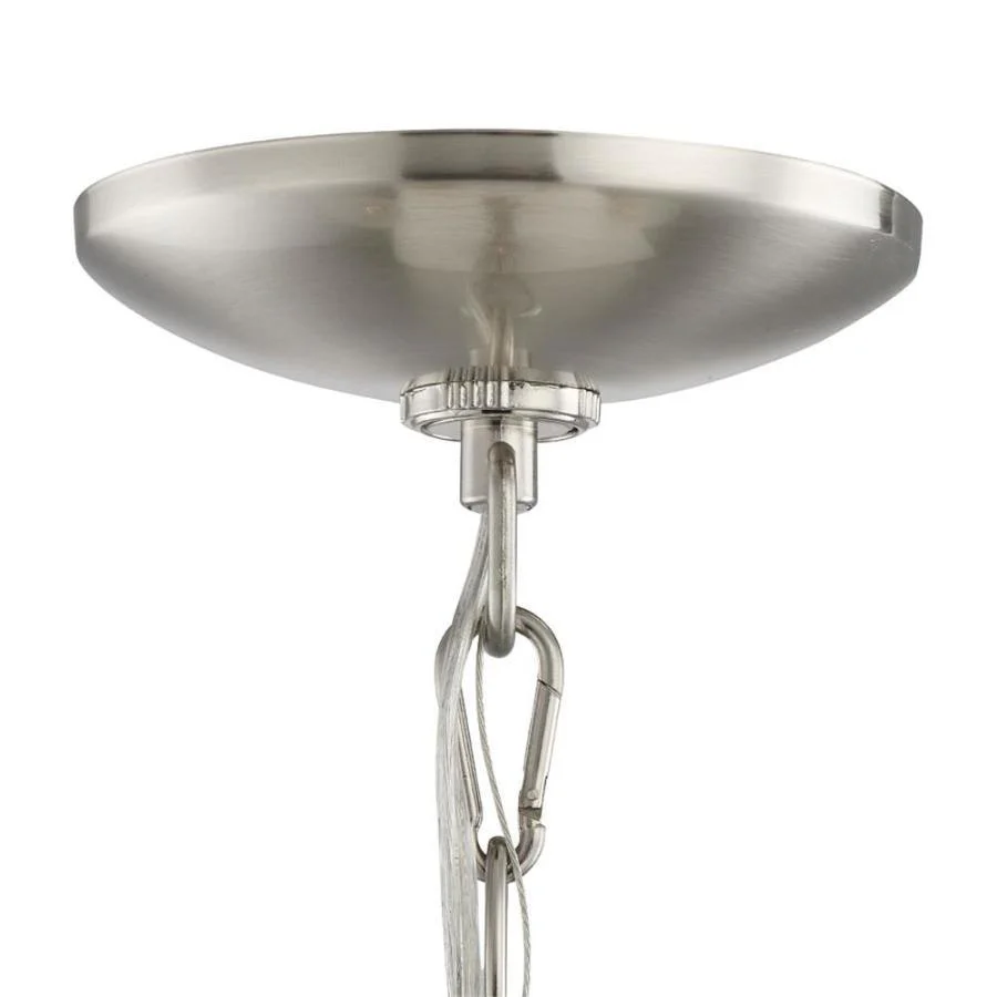 Portfolio Roseall 5-Light Oil-Rubbed Bronze Traditional Chandelier - Image 5
