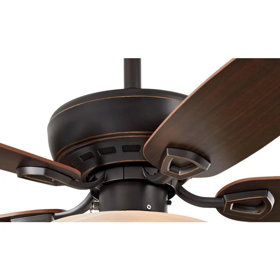 Harbor Breeze Sage Cove 44-in Bronze Incandescent Indoor Ceiling Fan with Light, 5-Blade - Image 5