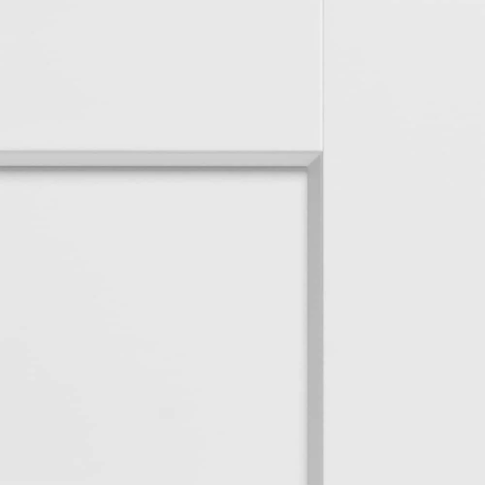 Masonite Traditional 30-in x 80-in 2-Panel Square Hollow Core Primed Molded Composite Left-Hand Single Prehung Interior Door - Image 3