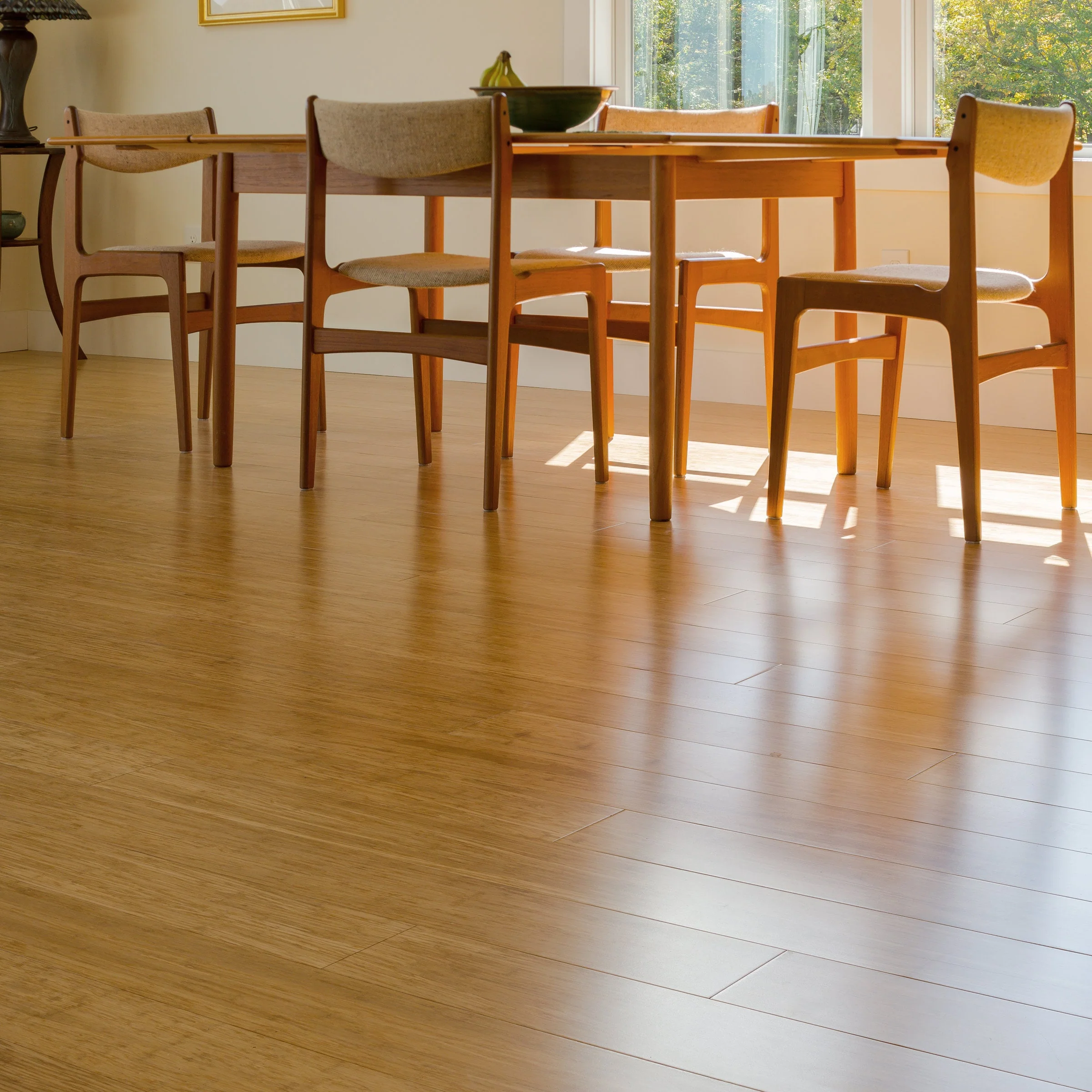 Cali Bamboo Fossilized Natural Bamboo 9/16-in T x 5-3/8-in W Smooth/Traditional Solid Hardwood Flooring (27.01-sq ft/carton) - Image 5