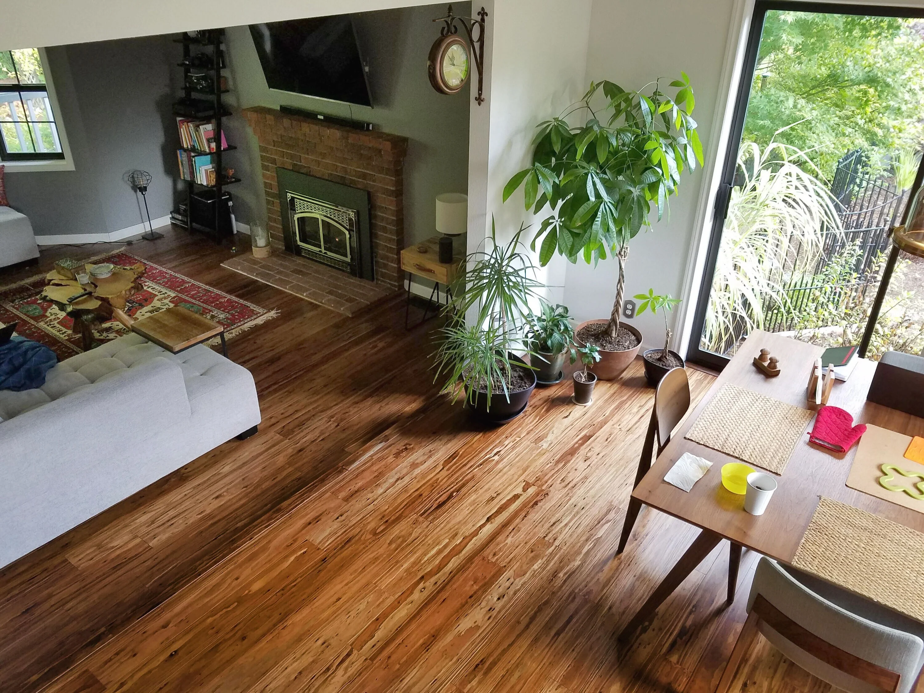 Cali Bamboo Fossilized Mocha Eucalyptus 5-in W x 9/16-in T x 48-in Smooth/Traditional Solid Hardwood Flooring (27.48-sq ft/Carton) - Image 6