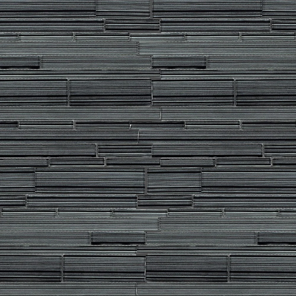 Elida Ceramica Glassy Terrain 12-in x 12-in Glossy Glass Linear Mosaic Wall Tile - Image 9