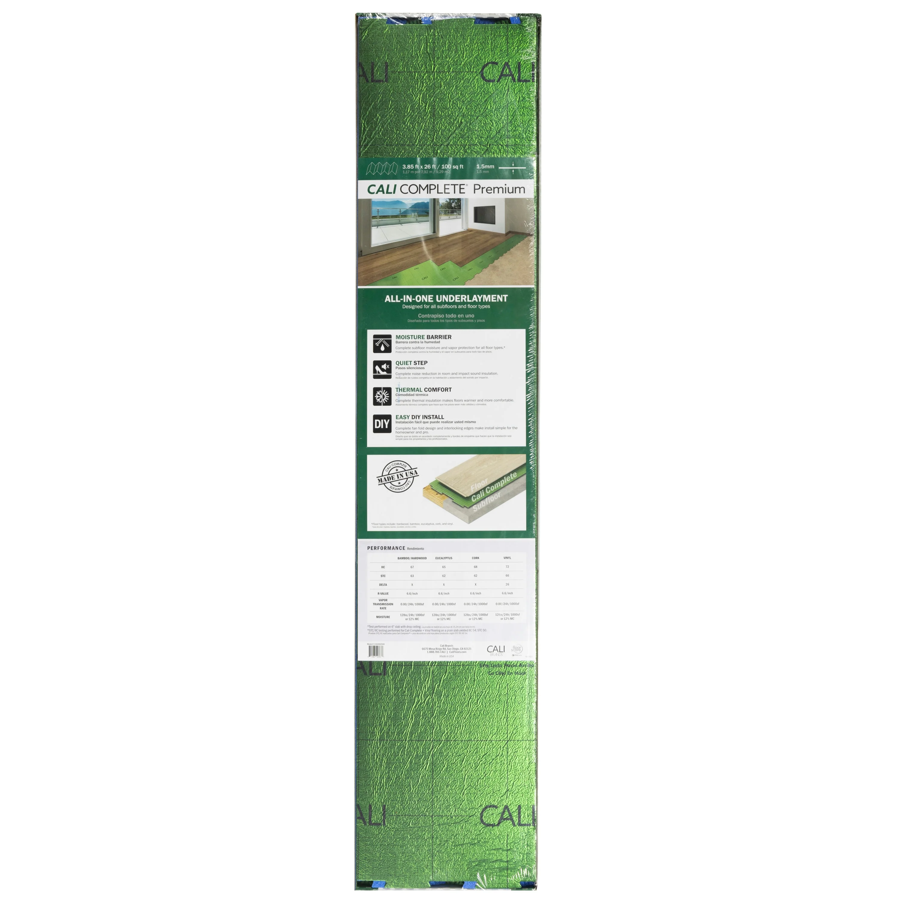 Cali Bamboo Cali Complete 100-sq ft Premium 1.5 mm Flooring Underlayment - Image 8