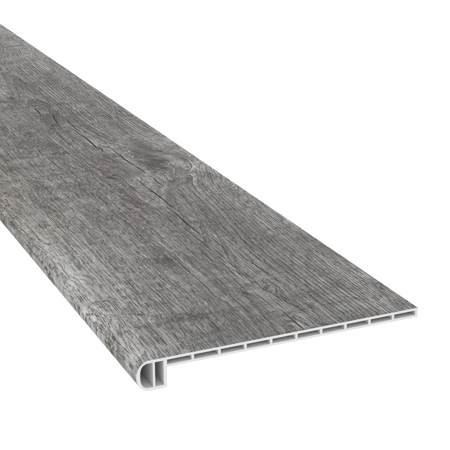 Cali Bamboo Vinyl Pro 11.5-in x 48.03-in Natural Prefinished Stair Tread