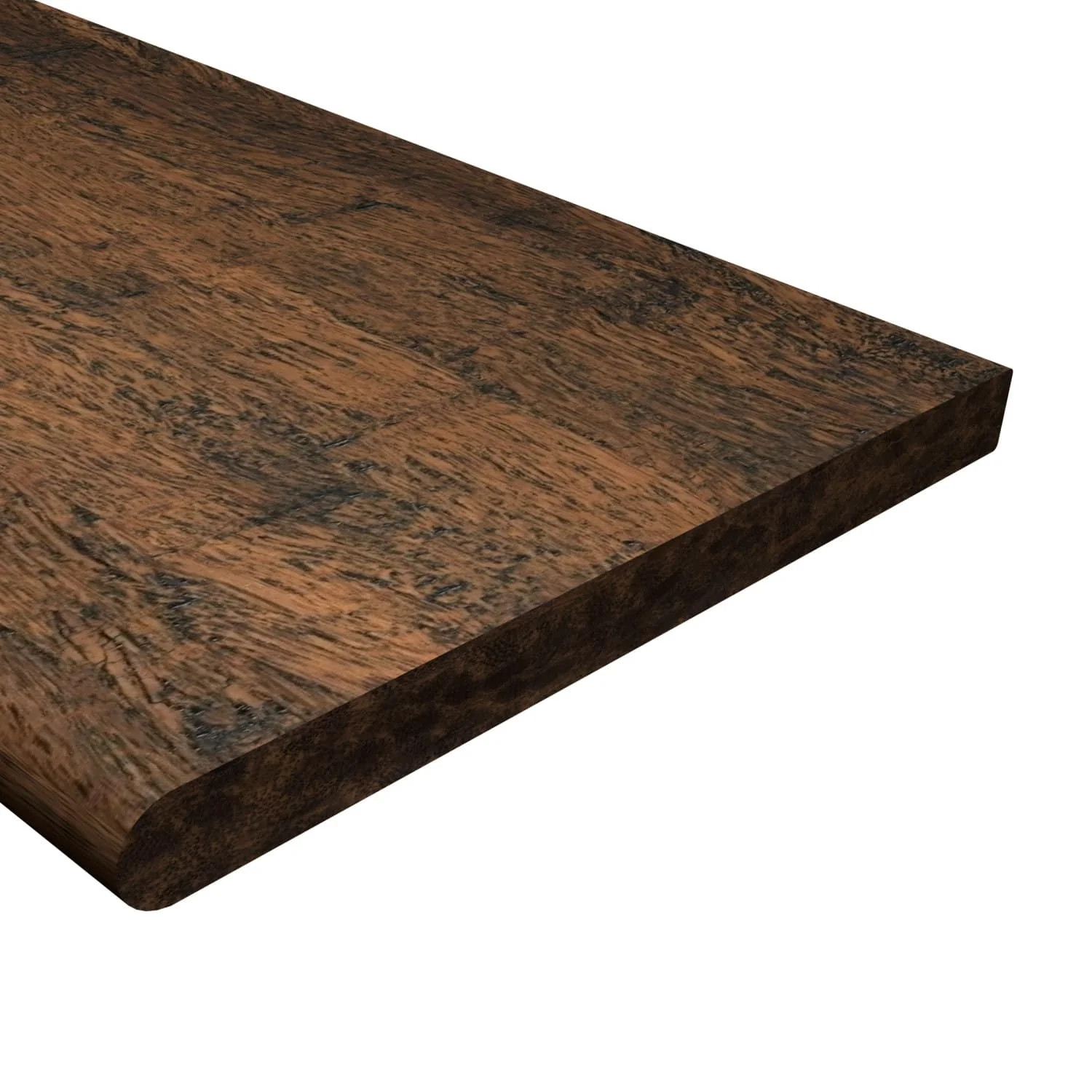 Cali Bamboo Vinyl Pro 11.5-in x 48.03-in Java Prefinished Stair Tread