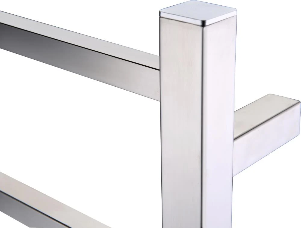 ANZZI Polished Chrome Plug-In Wall Mount Towel Warmer, 17.71-in W x 19.69-in H - Image 11