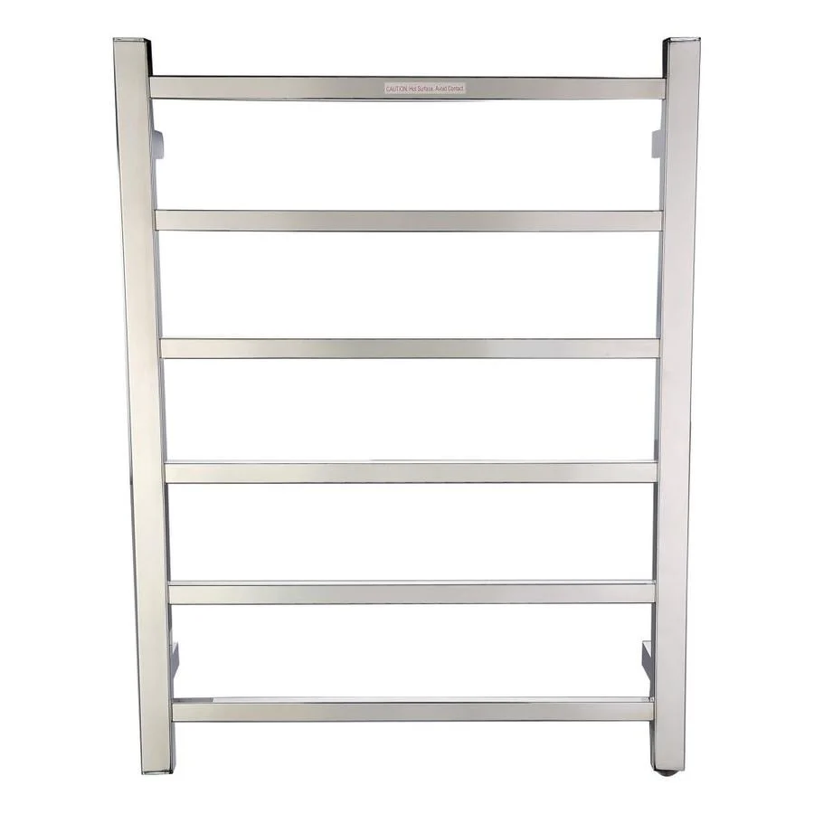 ANZZI Polished Chrome Plug-In Wall-Mount Towel Warmer, 20.47 x 4.33 x 26.77 in
