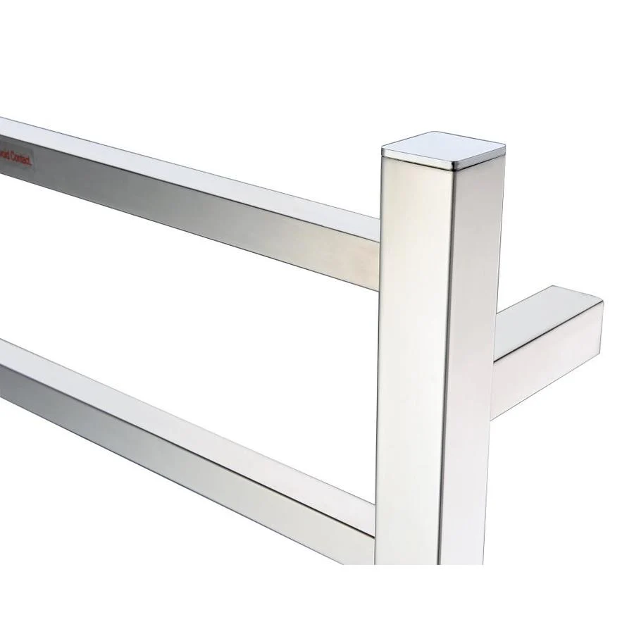 ANZZI Polished Chrome Plug-In Wall-Mount Towel Warmer, 20.47 x 4.33 x 26.77 in - Image 2
