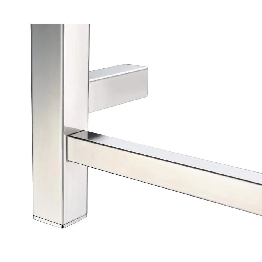 ANZZI Polished Chrome Plug-In Wall-Mount Towel Warmer, 20.47 x 4.33 x 26.77 in - Image 3