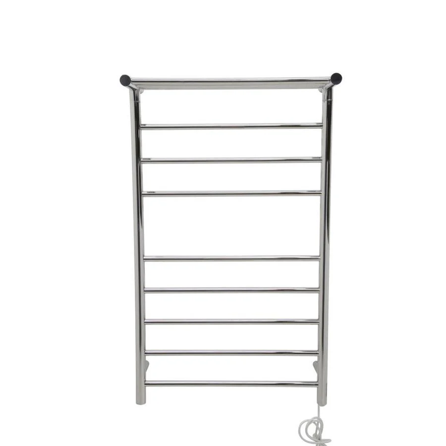 ANZZI Polished Chrome Plug-In Wall-Mount Towel Warmer, 23.62 in W x 39.09 in L x 9.53 in H - Image 6