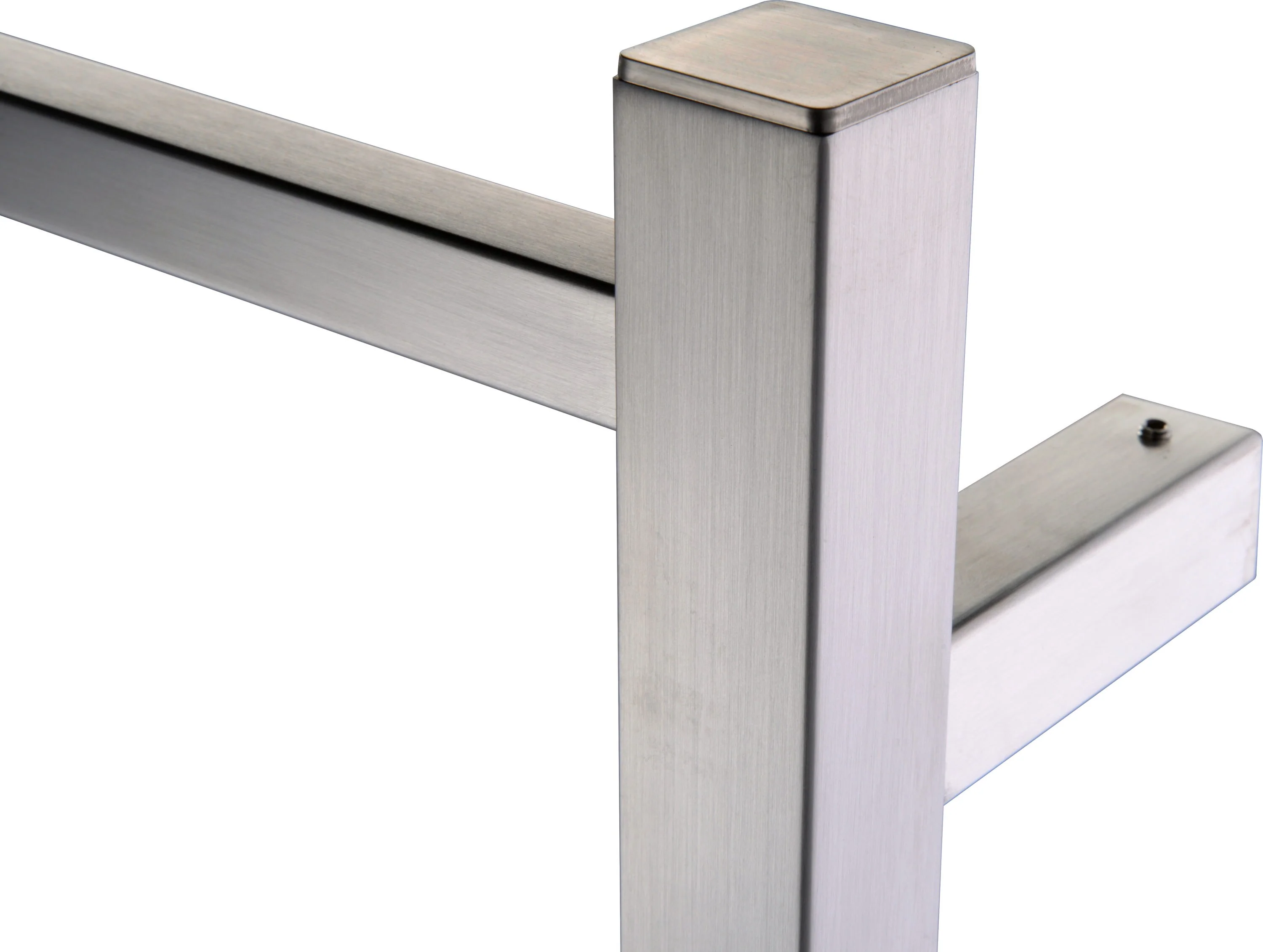 ANZZI Brushed Nickel Plug-In Wall-Mount Towel Warmer, 36.25 x 23.6 x 4.3 in - Image 8