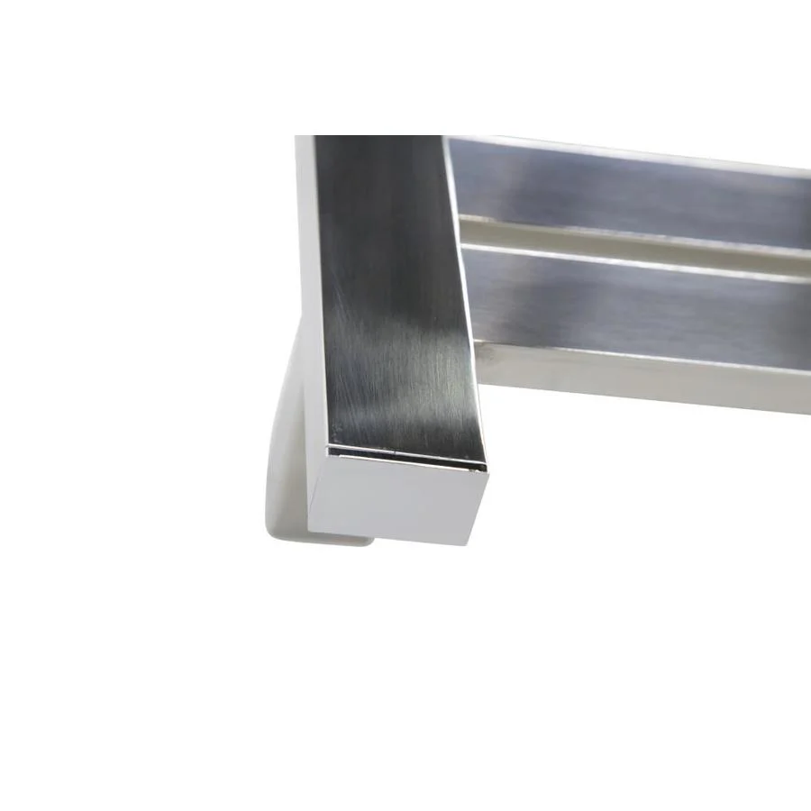 ANZZI Polished Chrome Plug-In Wall Mount Towel Warmer, 4.13 in W x 20.47 in L x 20.87 in H - Image 4