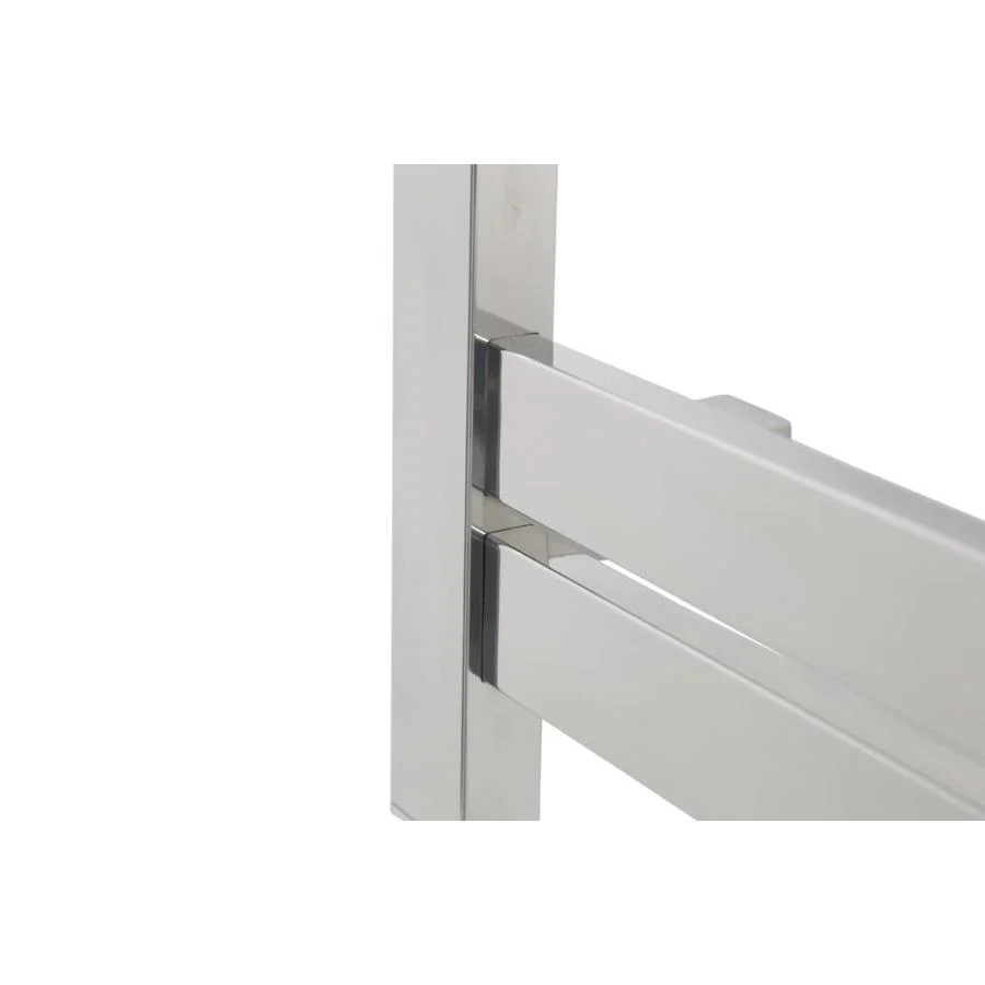 ANZZI Polished Chrome Plug-In Wall Mount Towel Warmer, 4.13 in W x 20.47 in L x 20.87 in H - Image 5
