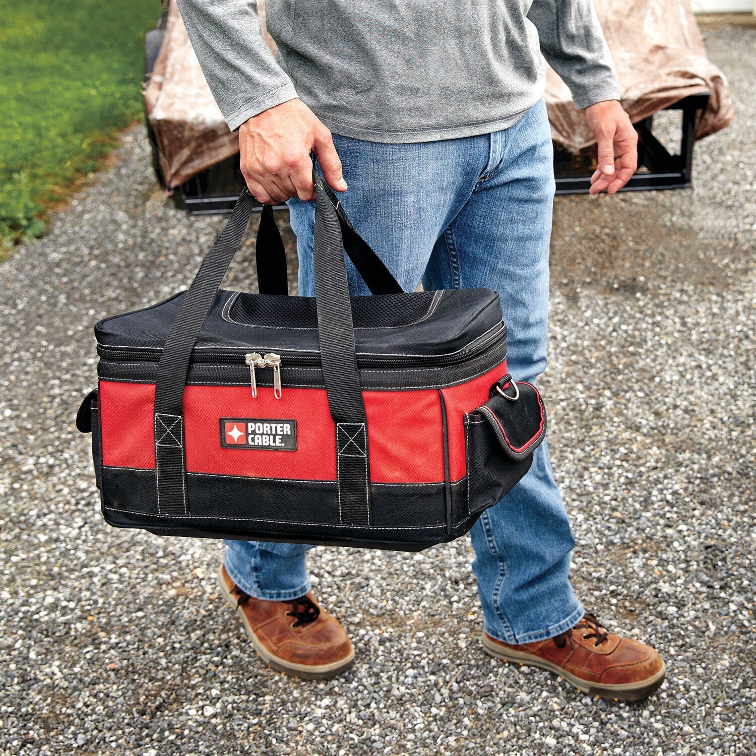 PORTER-CABLE 20-Volt Max Power Tool Battery Charger with Storage Bag (2 Batteries Included) - Image 8