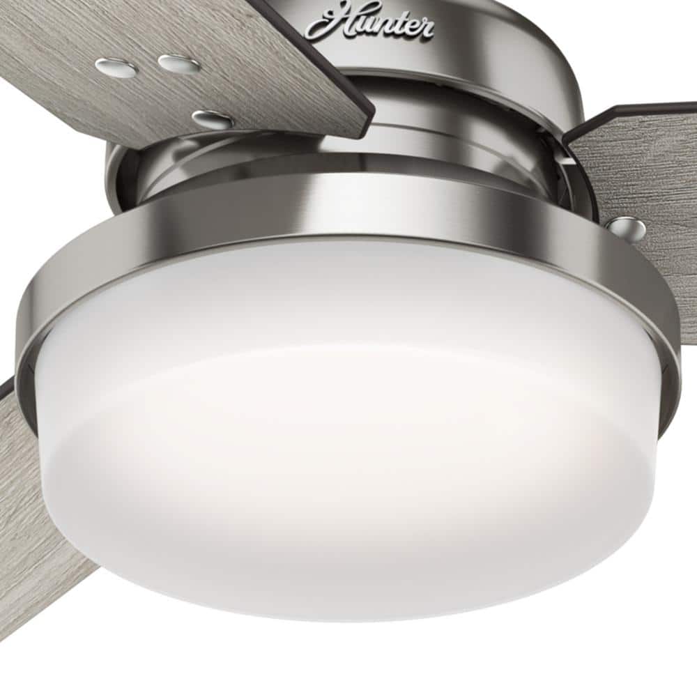 Hunter Sentinel 60-in Fresh White LED Indoor Ceiling Fan with Remote, 3 Blades - Image 5