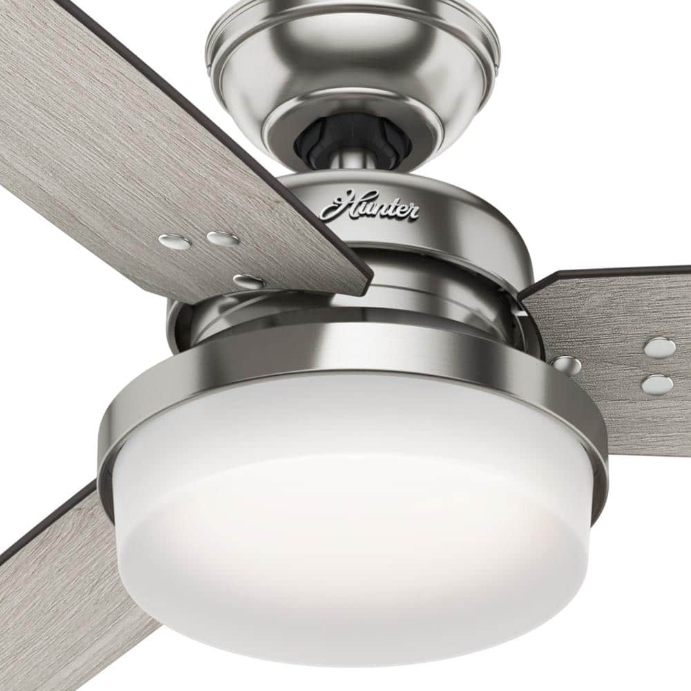 Hunter Sentinel 60-in Fresh White LED Indoor Ceiling Fan with Remote, 3 Blades - Image 6