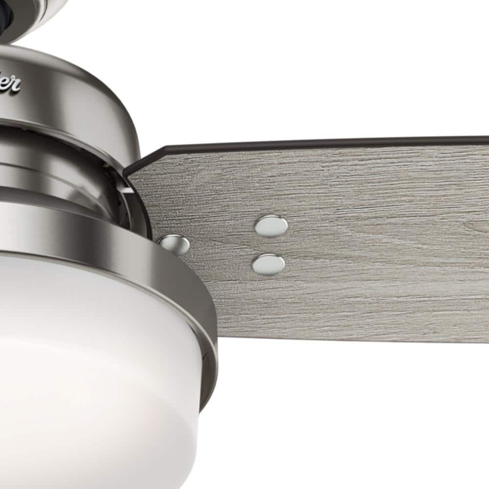 Hunter Sentinel 60-in Fresh White LED Indoor Ceiling Fan with Remote, 3 Blades - Image 7