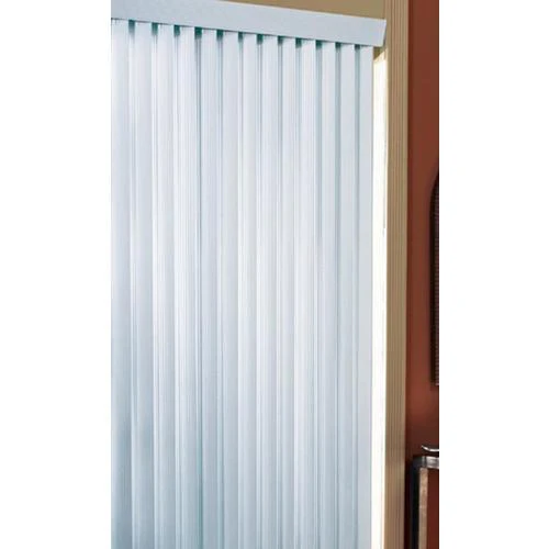 Project Source Room Darkening Vertical Blinds, 3.5-in Slat, 78-in W x 84-in L, Cordless White Vinyl - Image 6