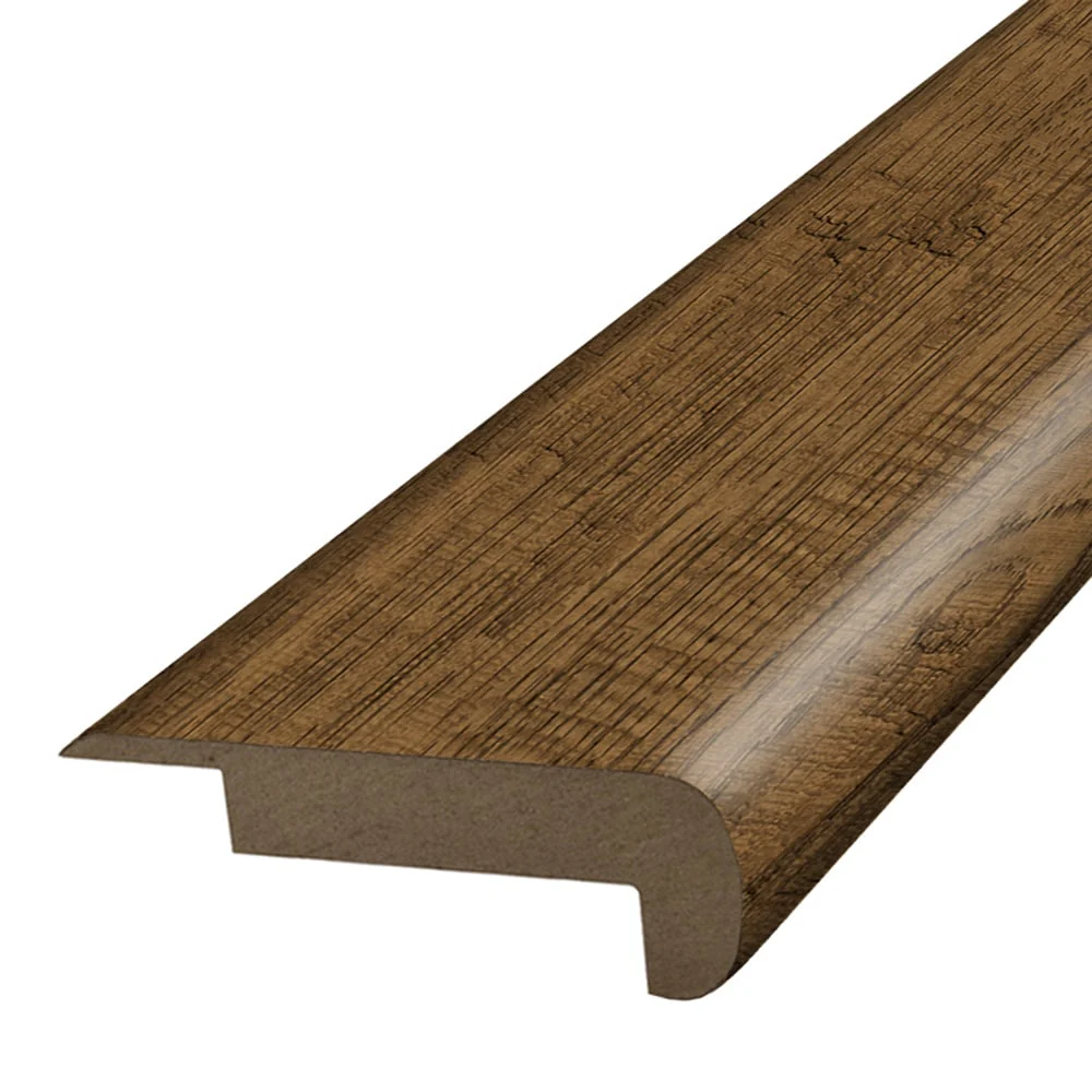 SimpleSolutions 2.37-in x 78.7-in Frontier Oak/South Haven Oak Prefinished Stair Nosing - Image 12