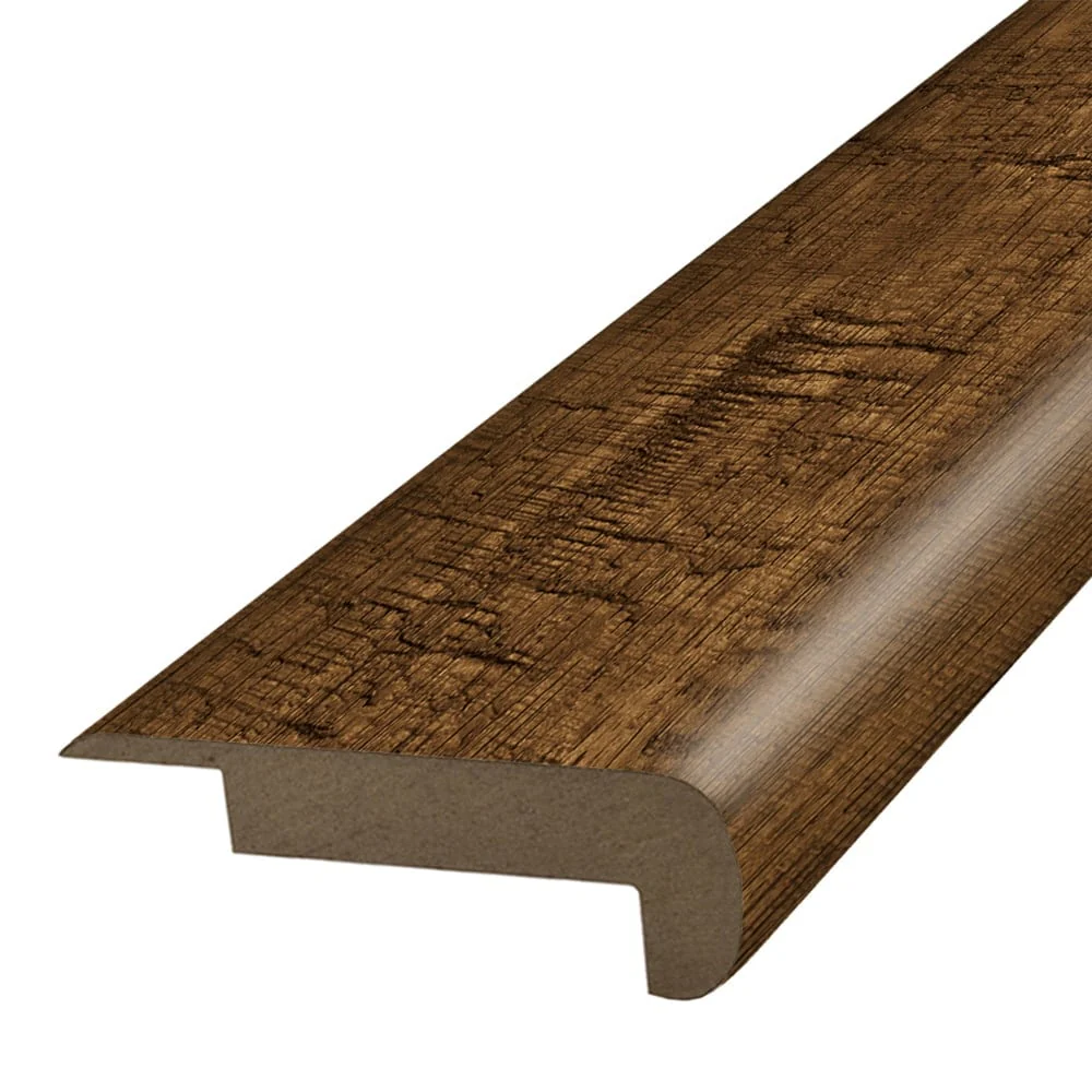 SimpleSolutions 2.37-in x 78.7-in Crest Ridge Hickory Prefinished Stair Nosing - Image 13