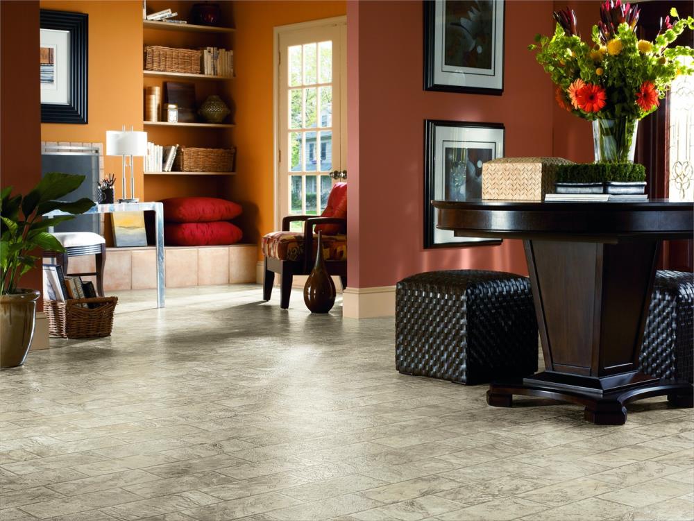 Armstrong Flooring Concerto II Summit Mist Sheet Vinyl (Cut-to-Length) Sample - Image 6
