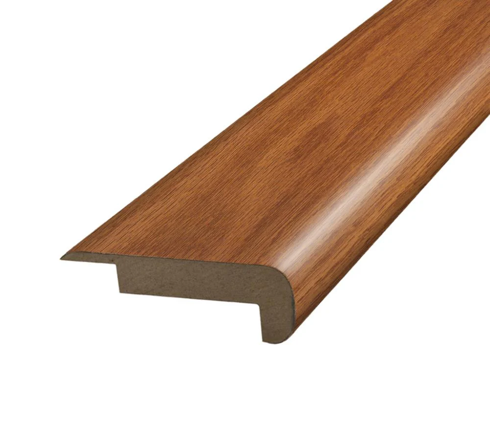 SimpleSolutions 2.37-in x 78.7-in Toffee Oak Prefinished Stair Nosing - Image 12