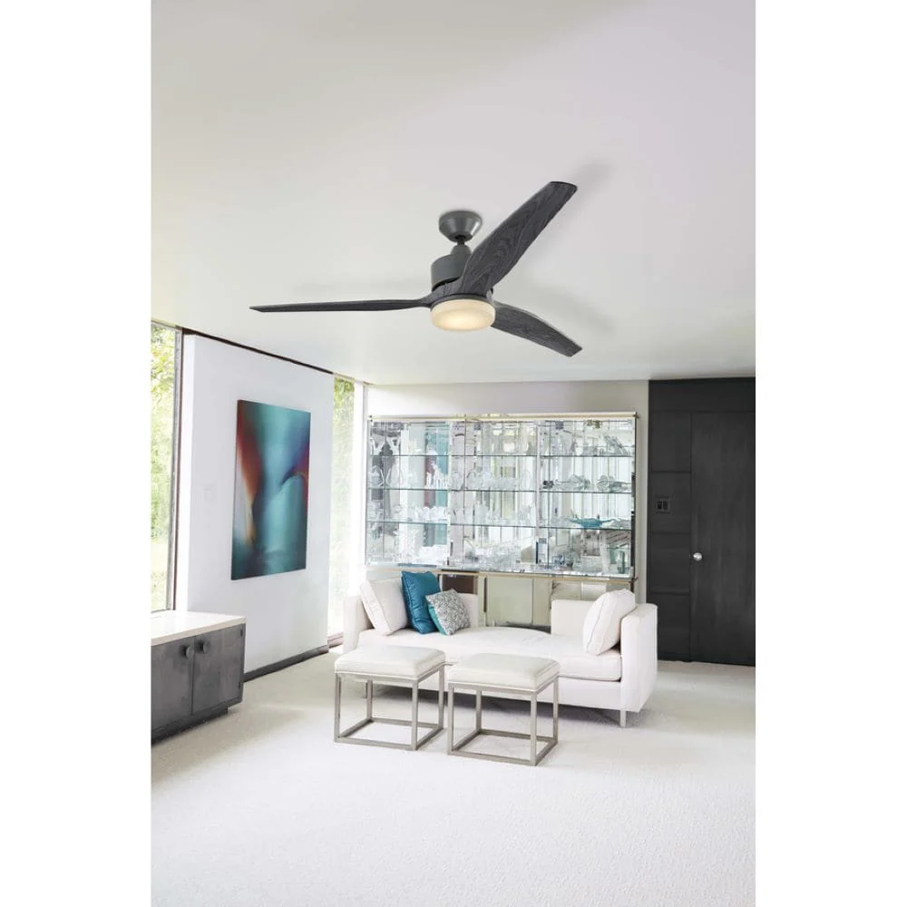 Harbor Breeze Fairwind 60-in Galvanized LED Indoor/Outdoor Ceiling Fan with Remote (3-Blade) - Image 12