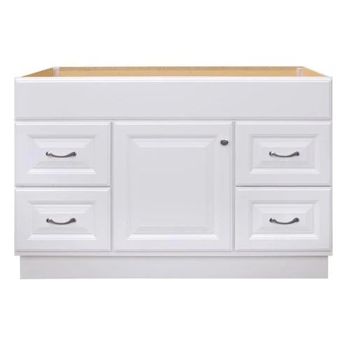 Project Source 48-in White Bathroom Vanity Cabinet - Image 6