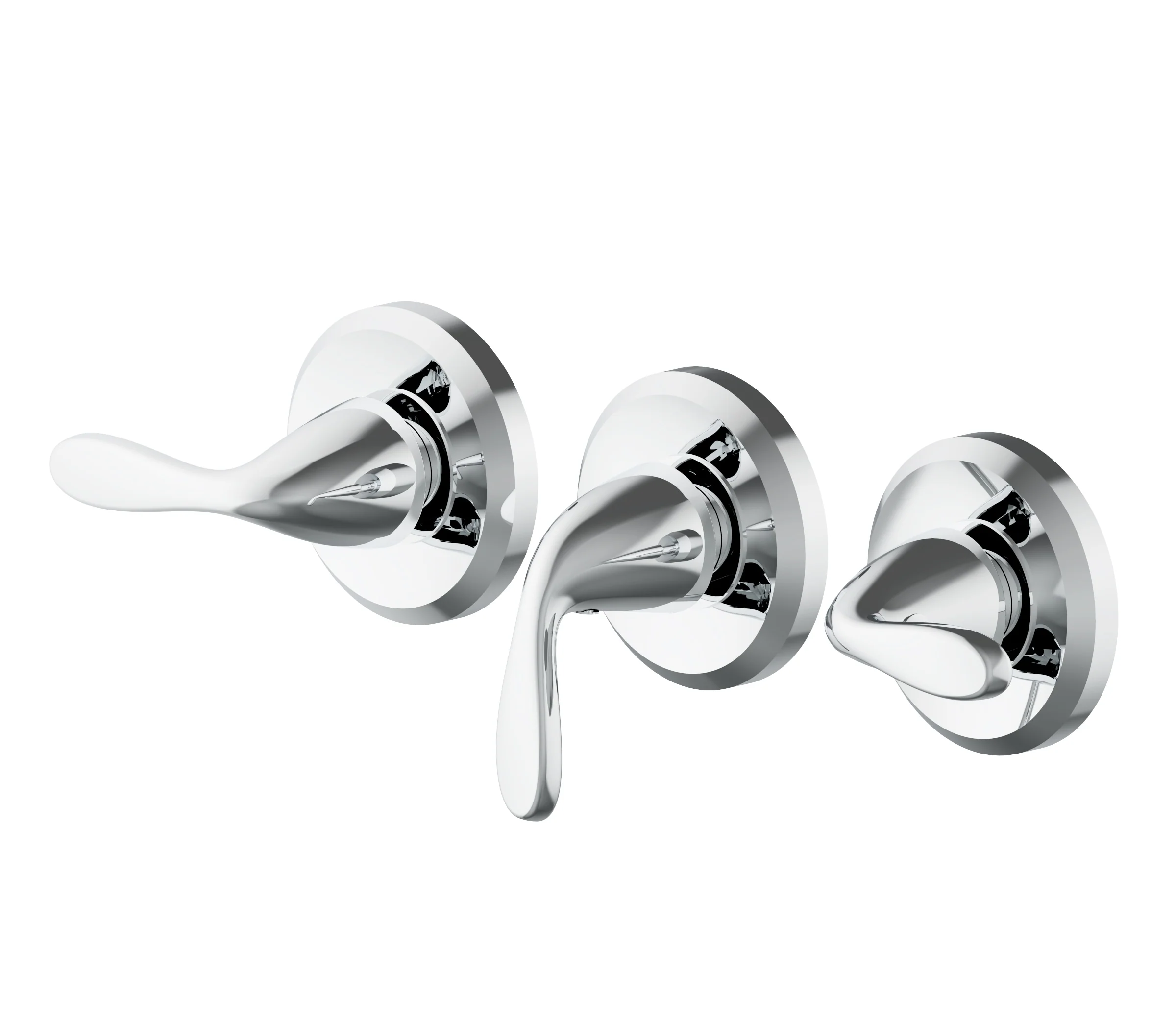 Project Source Everfield 3-Handle Tub and Shower Faucet with Valve, Polished Chrome (1.75 GPM) - Image 10