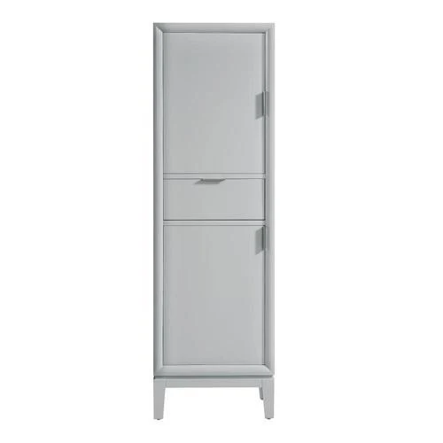 Avanity Emma 20-in W x 65-in H x 15-in D Dove Gray Plywood Freestanding Linen Cabinet - Image 4