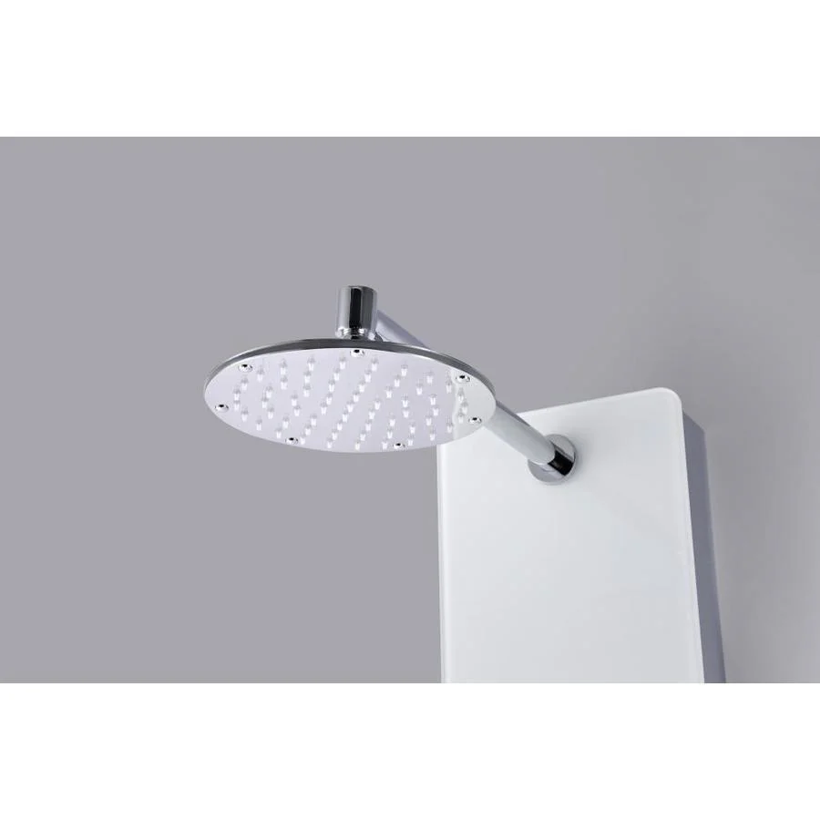 ANZZI Savannah White 3-Spray Shower Panel System (Valve Included) - Image 3