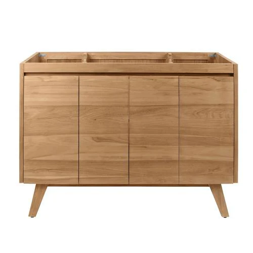 Avanity Coventry 48-in Natural Teak Bathroom Vanity Cabinet - Image 5