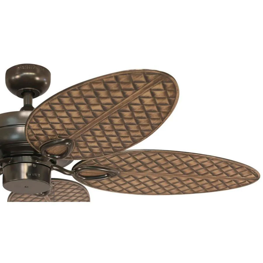 Harbor Breeze Tilghman II 52-in Bronze Indoor/Outdoor Ceiling Fan (5-Blade) - Image 3