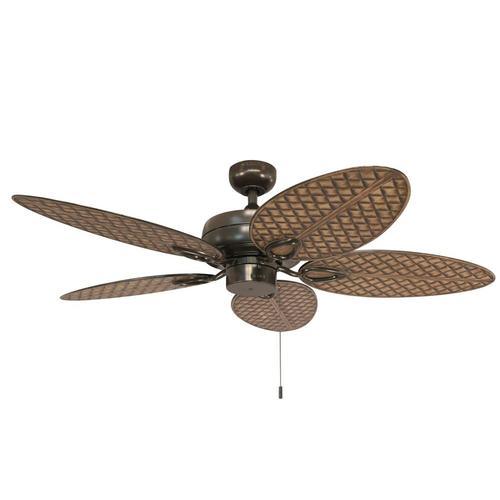 Harbor Breeze Tilghman II 52-in Bronze Indoor/Outdoor Ceiling Fan (5-Blade) - Image 5
