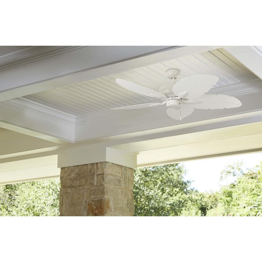 Harbor Breeze Waveport 52-in White LED Indoor/Outdoor Ceiling Fan (5-Blade) - Image 2