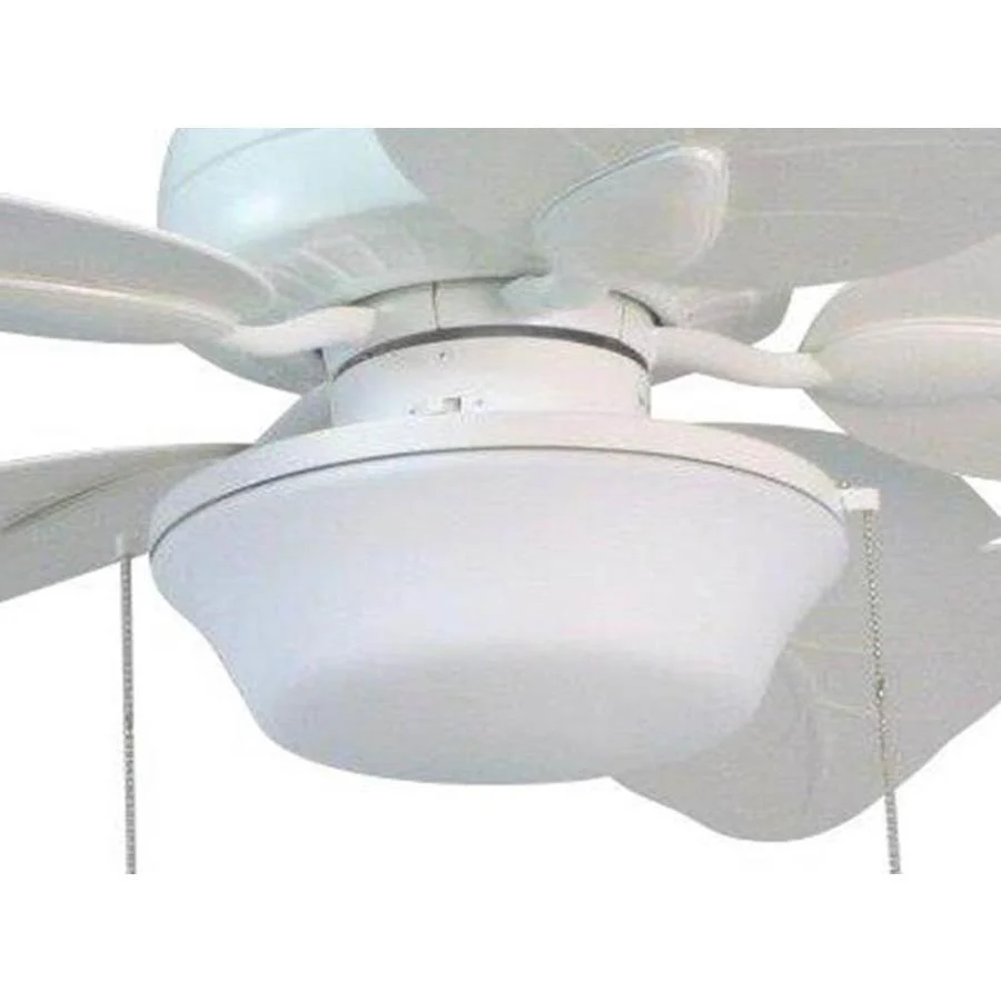 Harbor Breeze Waveport 52-in White LED Indoor/Outdoor Ceiling Fan (5-Blade) - Image 7