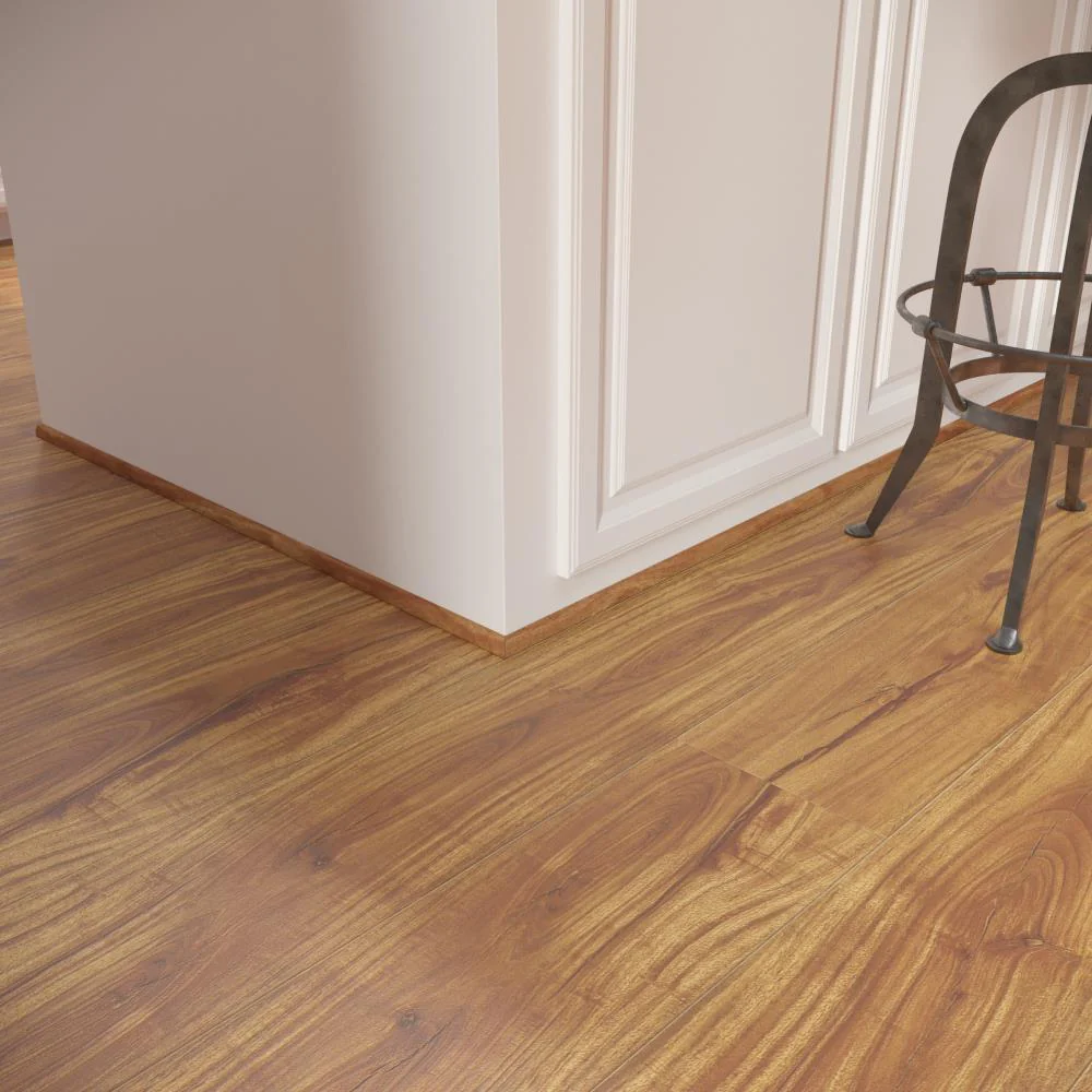 Cali Bamboo 0.7-in x 72.83-in Classic Acacia Vinyl Floor Quarter Round - Image 2