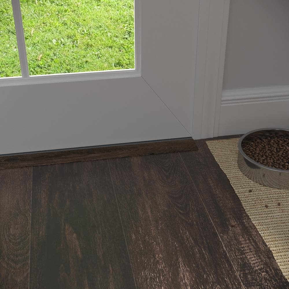 Cali Bamboo Shadowed Oak 1.37-in x 72.83-in Vinyl Floor Threshold - Image 2
