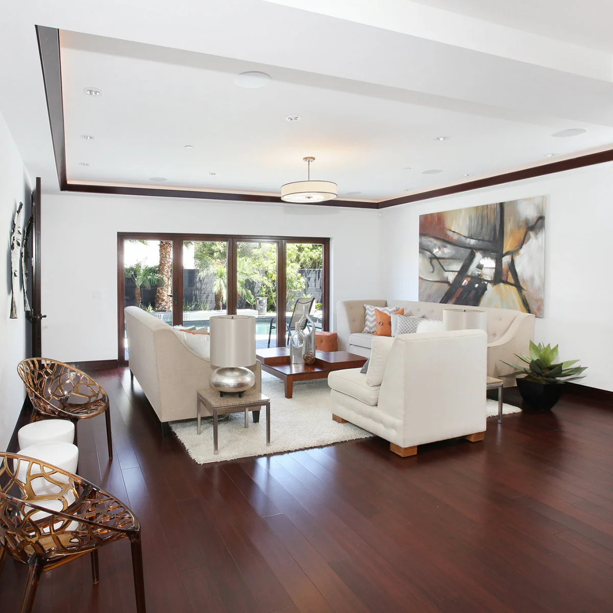 Cali Bamboo Fossilized 5.31-in Cognac Bamboo Smooth/Traditional Engineered Hardwood Flooring (21.5-sq ft) - Image 4