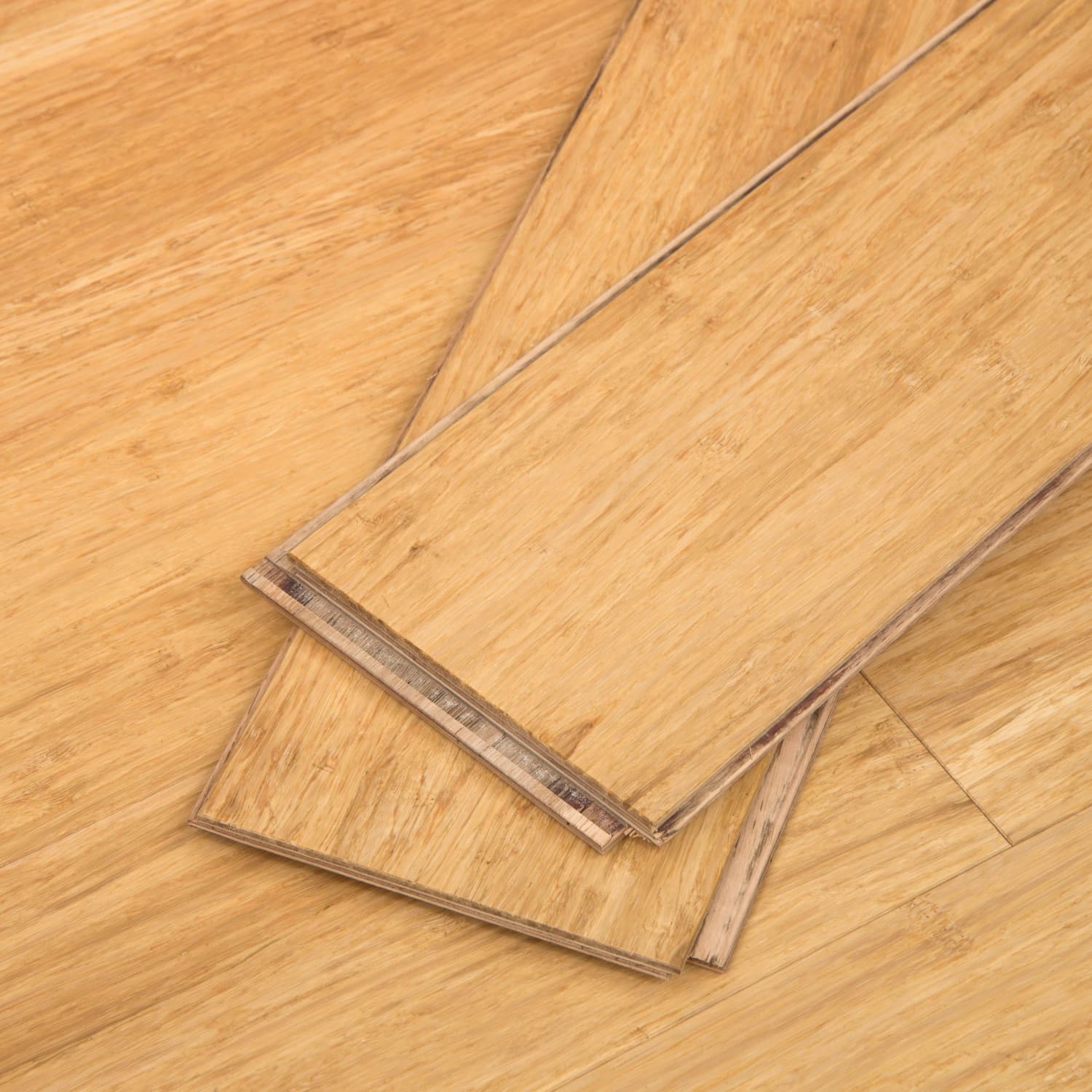 Cali Bamboo Fossilized 5.31-in Natural Bamboo Smooth/Traditional Engineered Hardwood Flooring (21.5-sq ft)