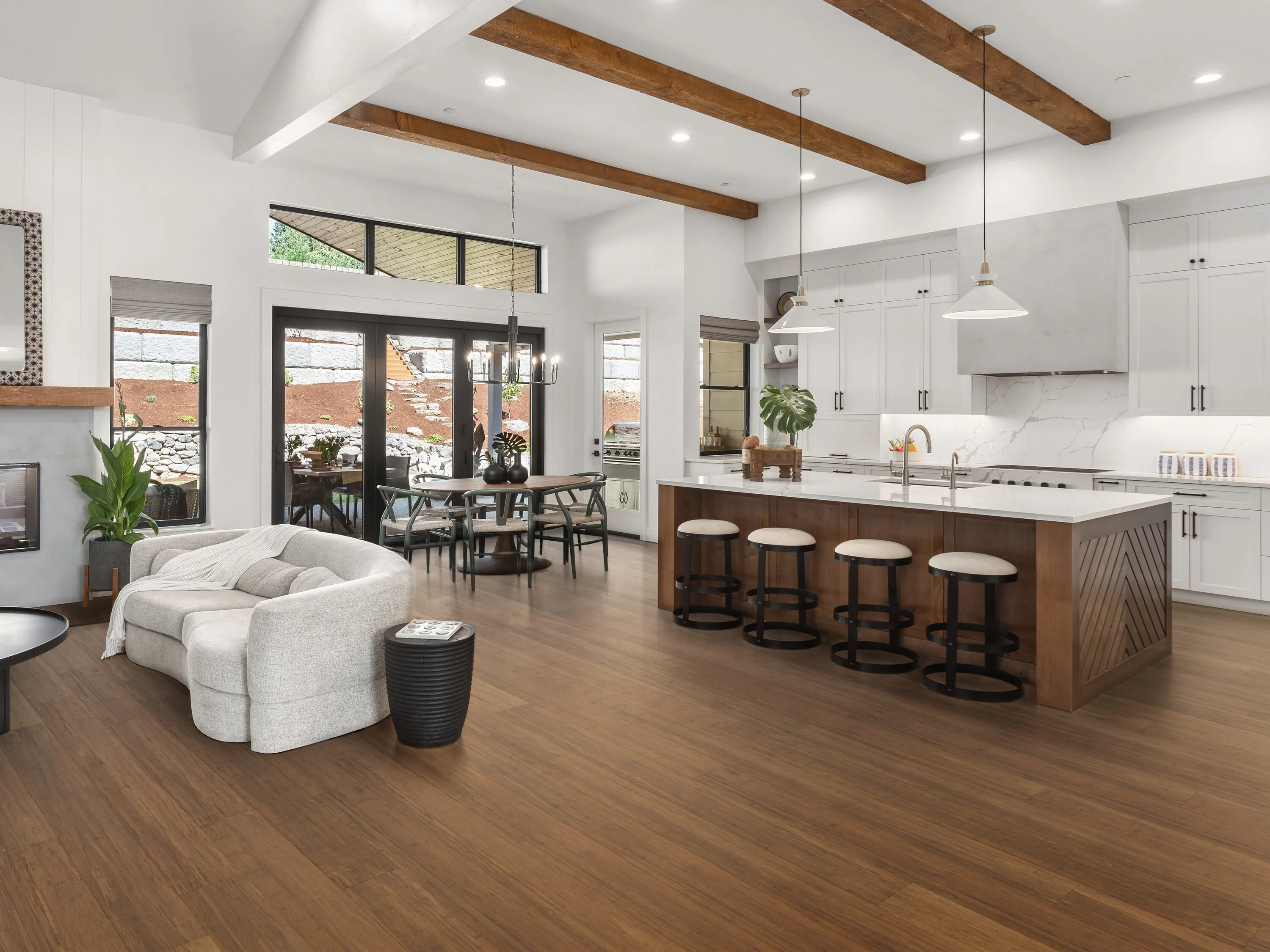Cali Bamboo Fossilized 5.31-in Java Bamboo Smooth/Traditional Engineered Hardwood Flooring (21.5-sq ft) - Image 4