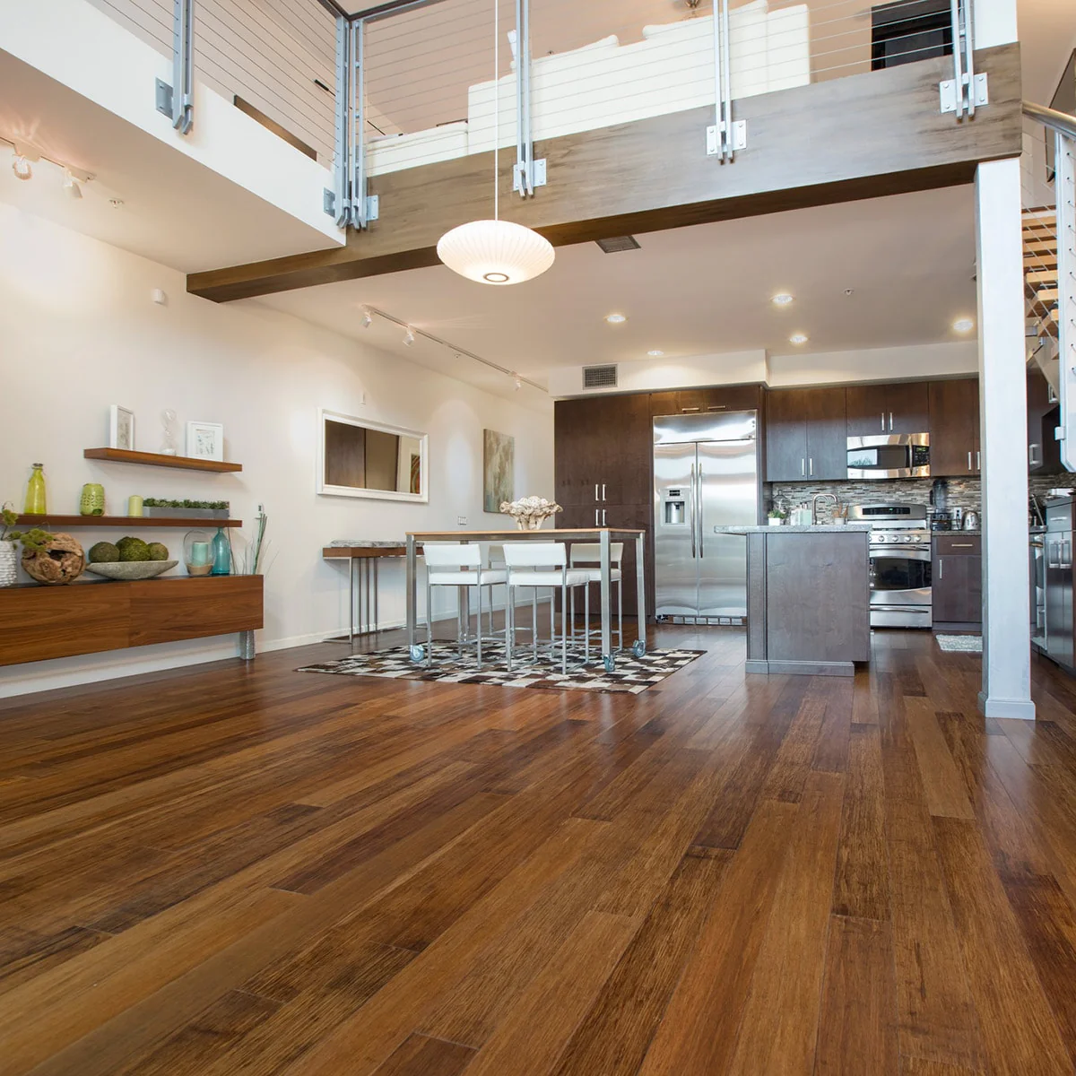 Cali Bamboo Fossilized 5.31-in Java Bamboo Smooth/Traditional Engineered Hardwood Flooring (21.5-sq ft) - Image 6