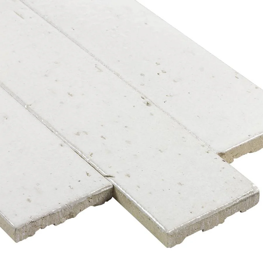 Elida Ceramica Painted Bricks White 2-in x 9-in Glazed Ceramic Brick Subway Wall Tile - Image 2
