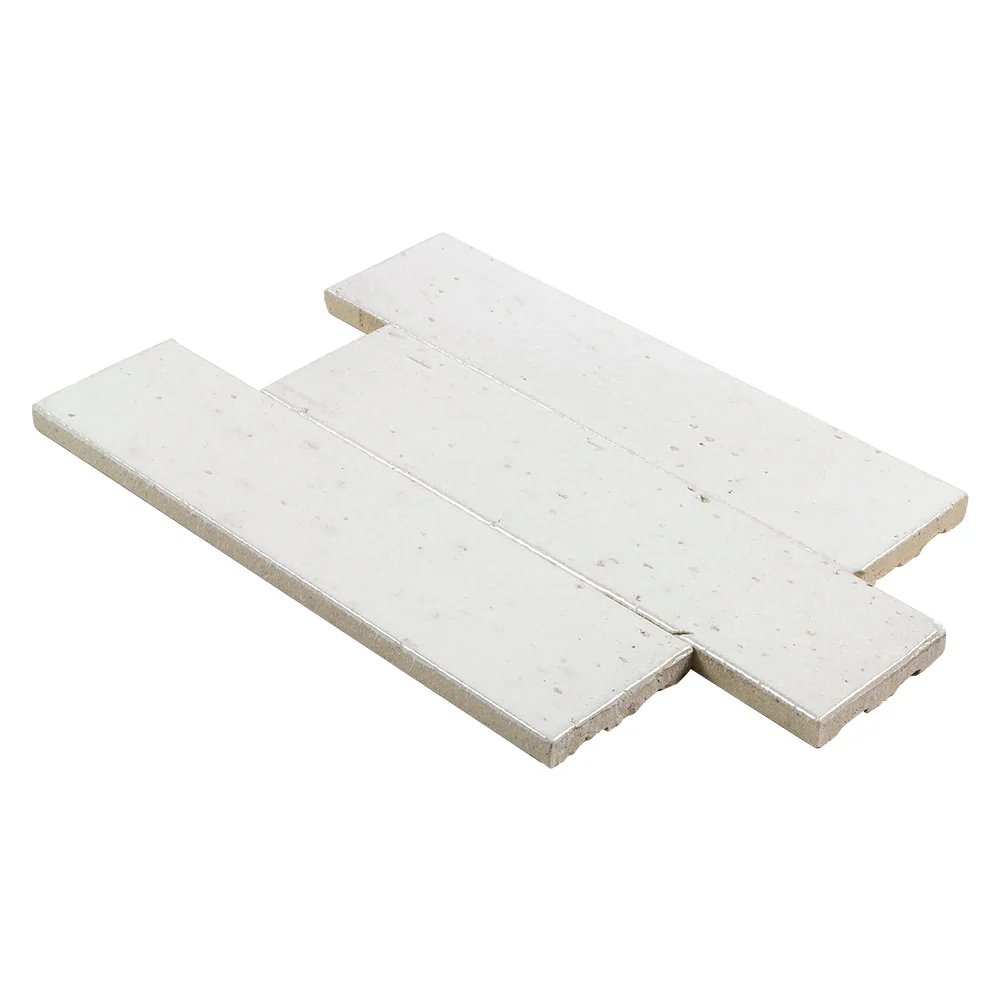 Elida Ceramica Painted Bricks White 2-in x 9-in Glazed Ceramic Brick Subway Wall Tile - Image 9